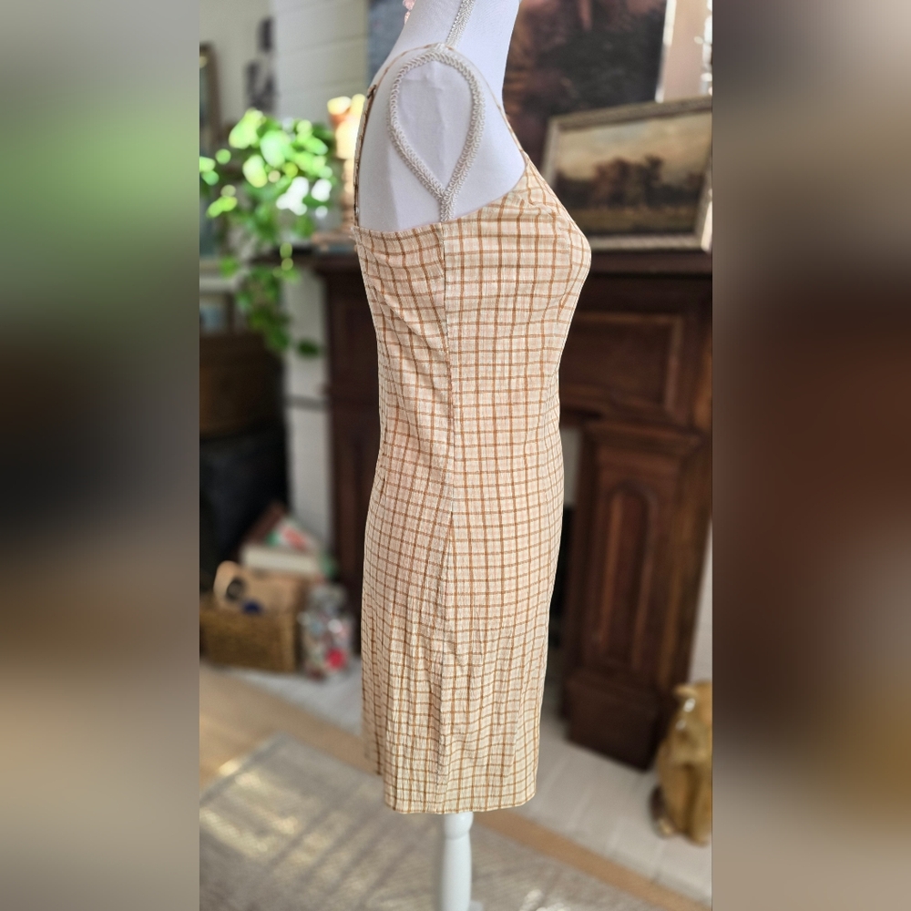 Billabong Dress Size Medium Y2K Cruising Check Sun Dress. - Picture 5 of 9